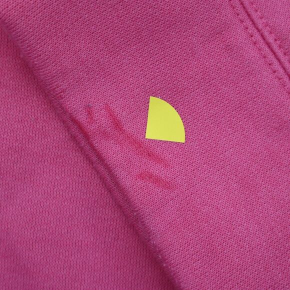 Bobbie Brooks Shirt Womens 2XL Pink V Neck Long Sleeve Banded Cuffs Pullover Top - Picture 9 of 16